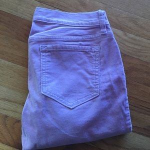 Old Navy lilac colored cords