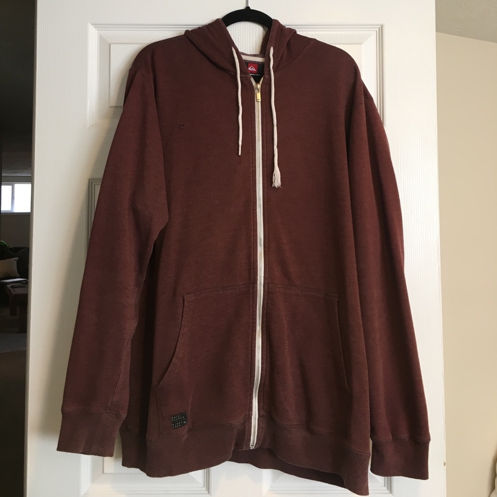 Quiksilver Maroon Hoodie