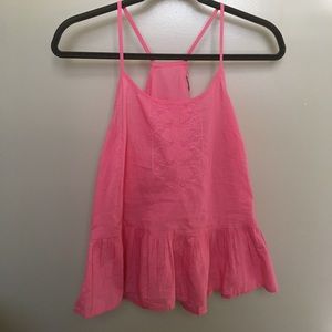 Jack Wills Pink Halter Top