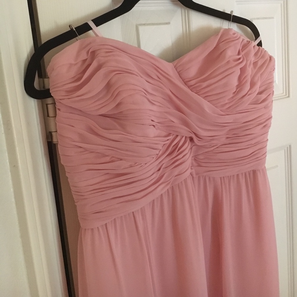 Size 12 Ralph Lauren Pink Formal Dress