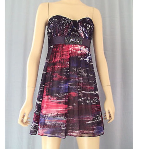 Sunset reflections BCBG dress - Picture 4 of 8