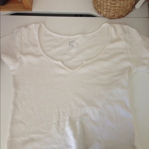 Brandy Melville white monet tee