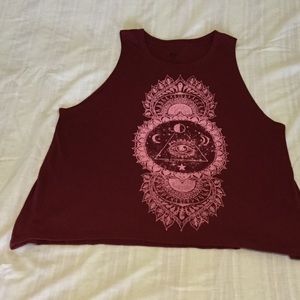 Burgundy Tank