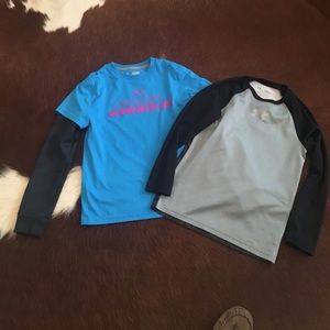 Boys Under Armour ls shirt bundle