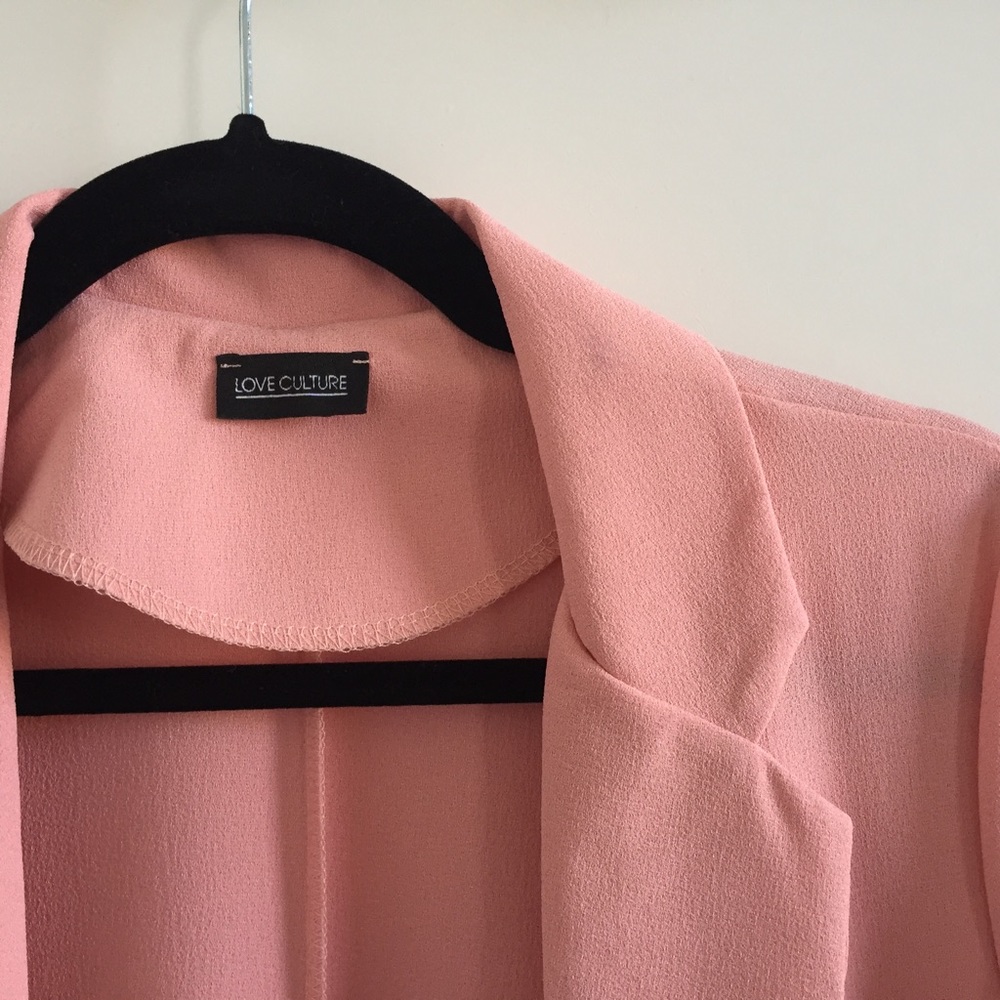 Baby Pink Lightweight Blazer
