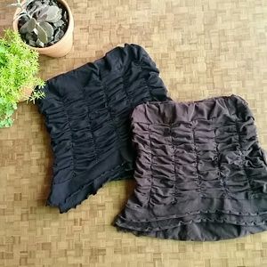 Nectar Creations ruched skirt