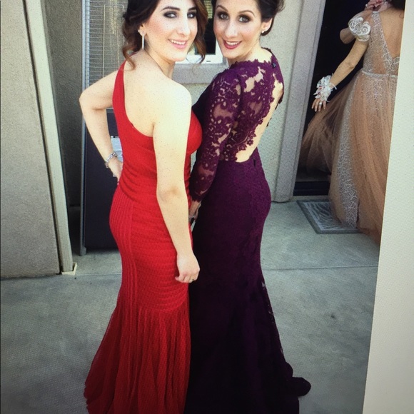 Tadashi Red Dress - Picture 5 of 6