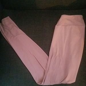 Blush pink LulaRoe leggings