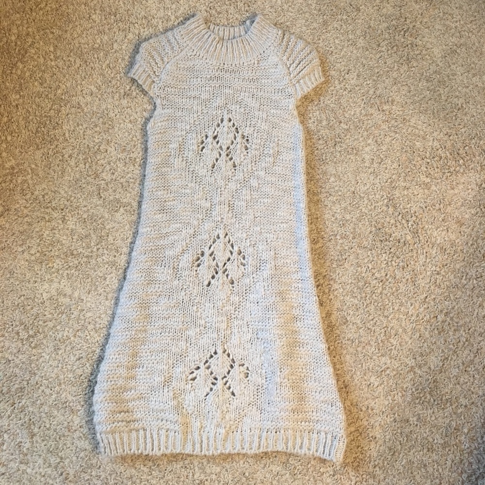 Zara Cap-sleeve Sweater Dress