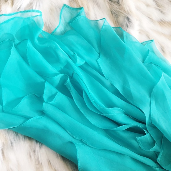 PRICE FIRM✨La Femme High Low Prom/Homecoming Dress - Picture 4 of 8