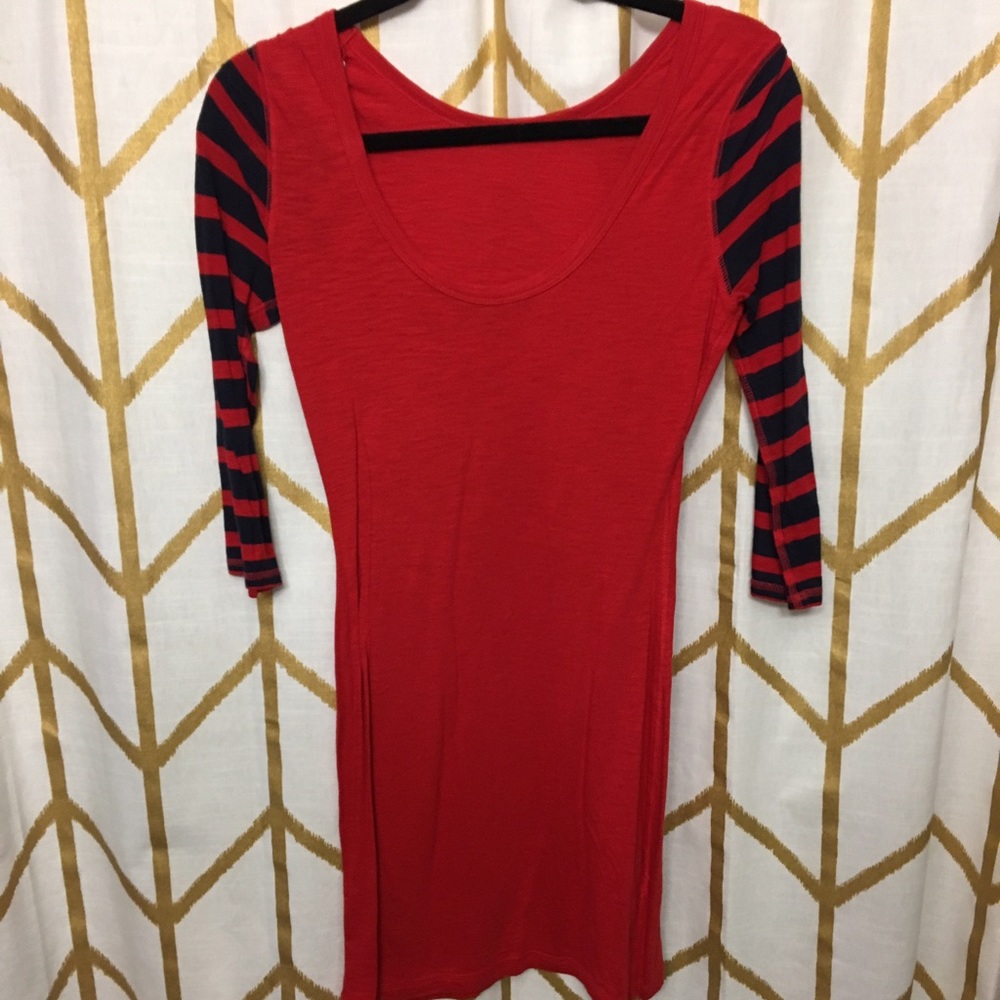 Red Body Con Dress