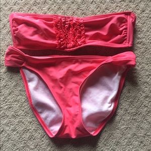 Pinkish coral bikini