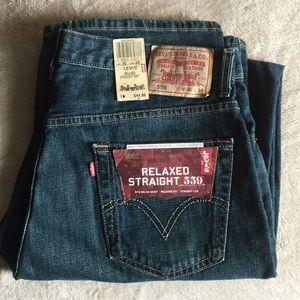 LEVI'S MEN'S 599 NWT VIN/RARE RELAXED STRAIGHT FIT