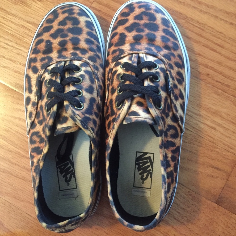 Cheetah Print Vans