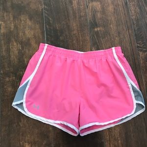 Under Armour Heat Gear Running Shorts.  11"