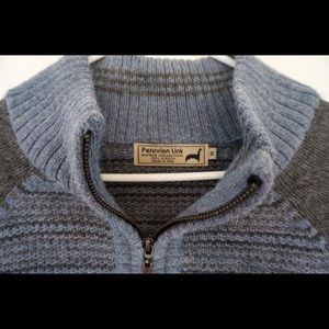 100% Alpaca Men's Pullover Sweater - Medium