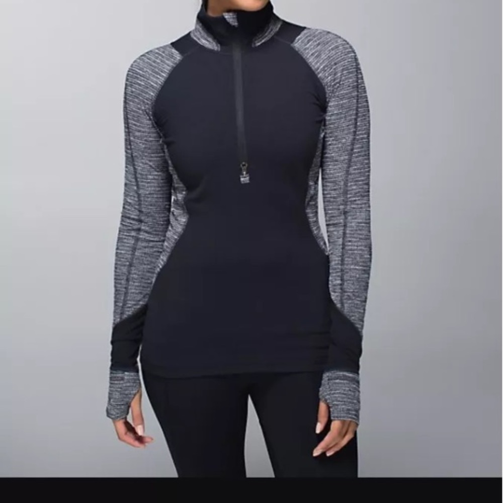 Lululemon race your pace half zip pullover 6