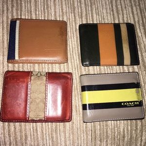 Men's Coach Wallets