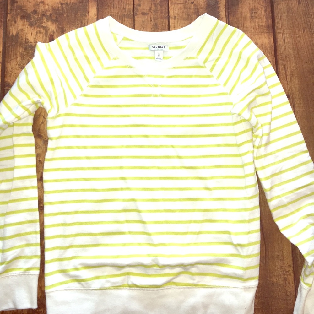 Small Old Navy striped sweatshirt