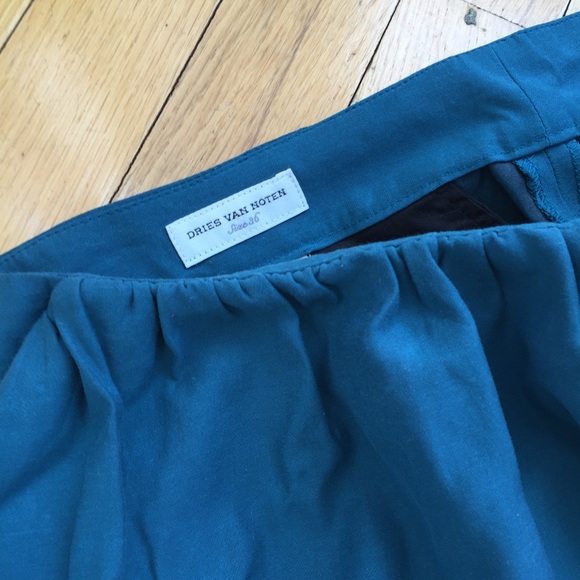 Dries Van Noten Pants - Turquoise Dries Van Noten Pants Size 36 (4) Dries Van Noten Pants - Turquoise Dries Van Noten Pants Size 36 (4)