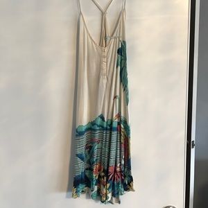 Tropical racerback dress