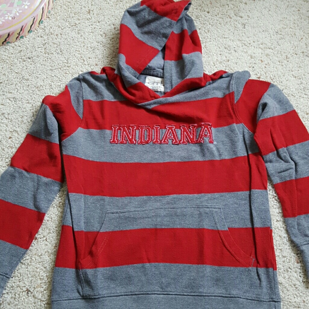 IU shirt with hood