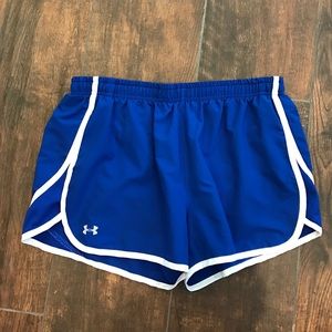 Under Armour Heat Gear Running Shorts. 11"