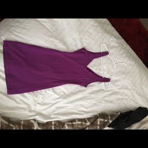 A mini dress