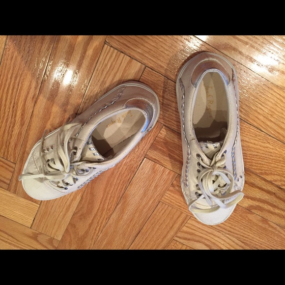 JACK ROGERS CANVAS LACE UP SNEAKERS SIZE 6 - Picture 2 of 5