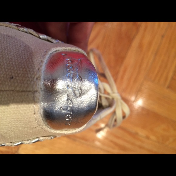 JACK ROGERS CANVAS LACE UP SNEAKERS SIZE 6 - Picture 5 of 5