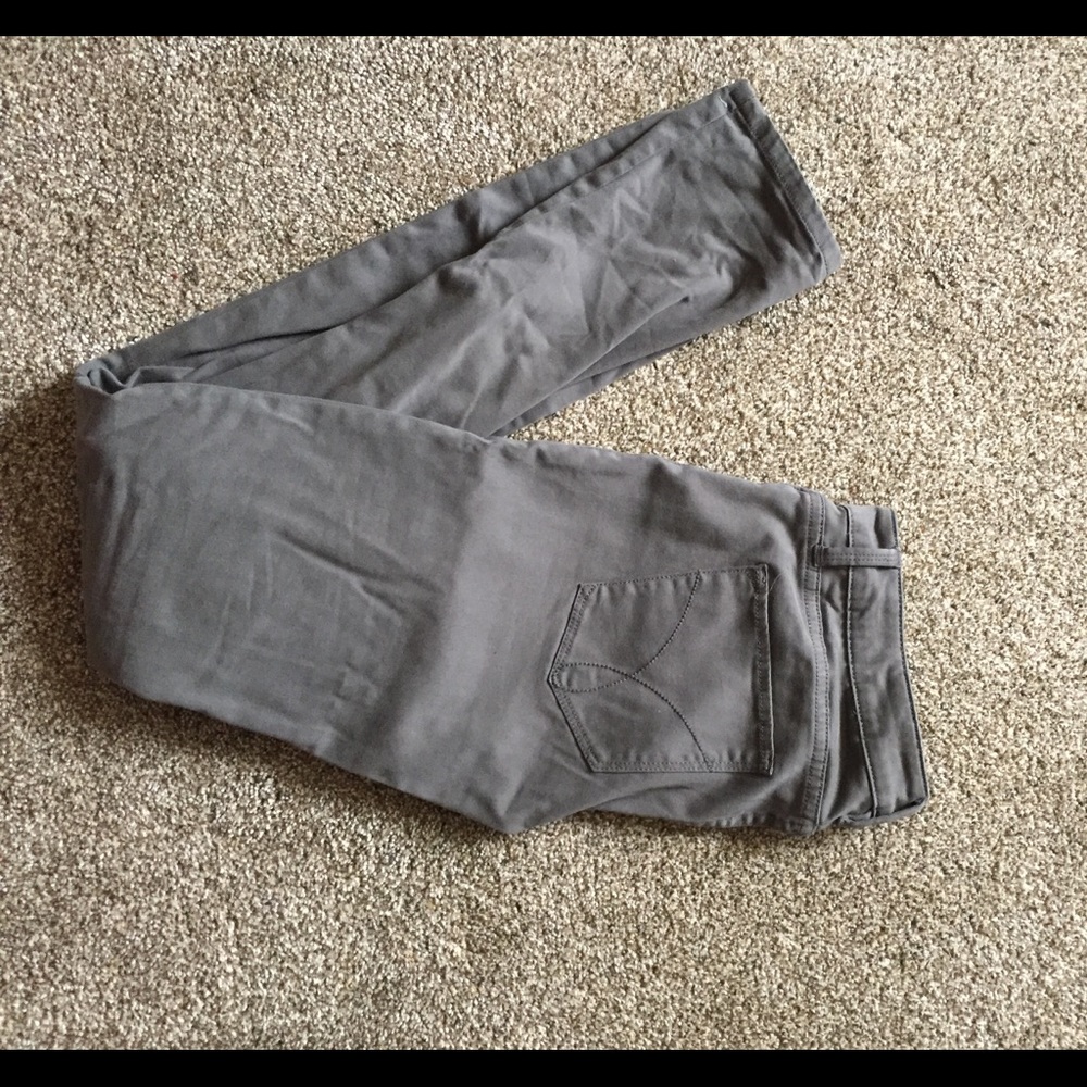 Gray Calvin Klein pants like new