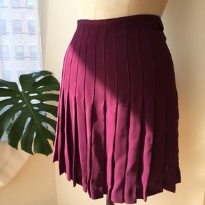Nicole Miller Skirts - Nicole Miller Purple Pleated Skirt Size 8 Nicole Miller Skirts - Nicole Miller Purple Pleated Skirt Size 8