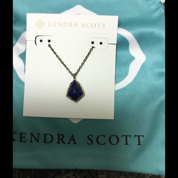 Kendra Scott Jewelry - Kendra Scott Blue Lapis Corey Necklace