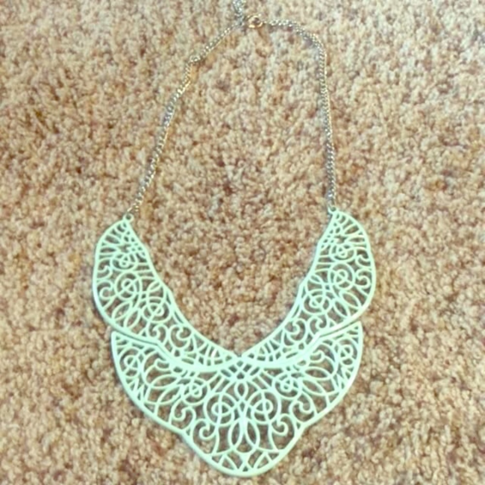 Intricate Bib Necklace