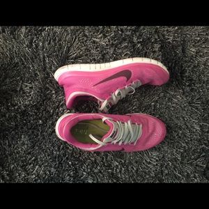 Pink Nike Free Run 3.0
