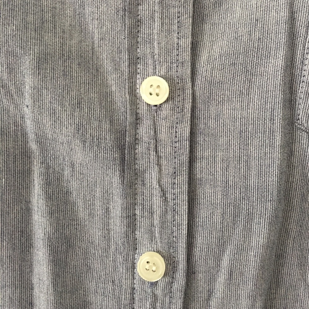 Blue button down - Picture 3 of 3