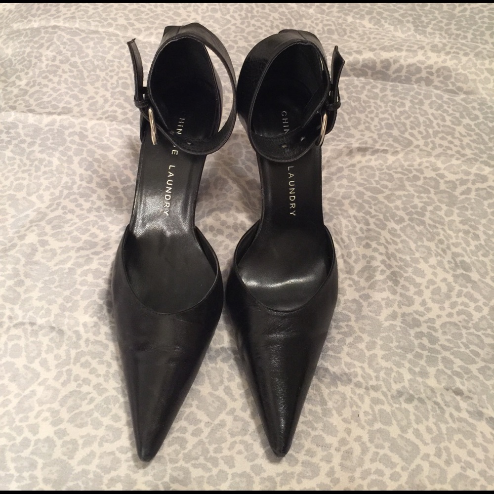 Chinese Laundry Ankle Strap Heels