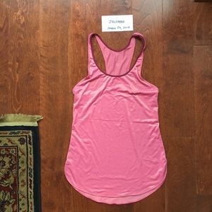 Lululemon Racerback Tank Top. Pink. Size 4.