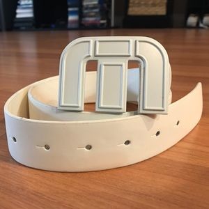 Travis Mathew White Golf Belt (Size S/M)