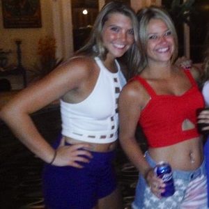 White Halter Crop Top