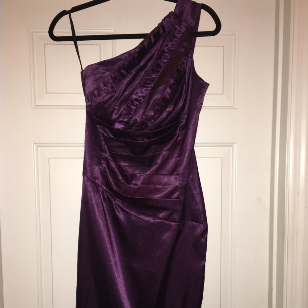 Purple Cocktail Dress