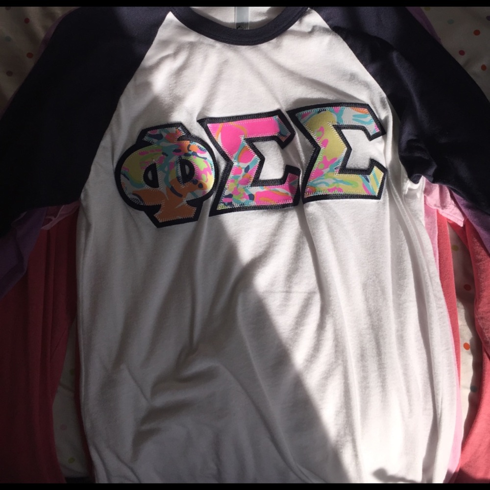 Phi Sigma Sigma sorority shirts