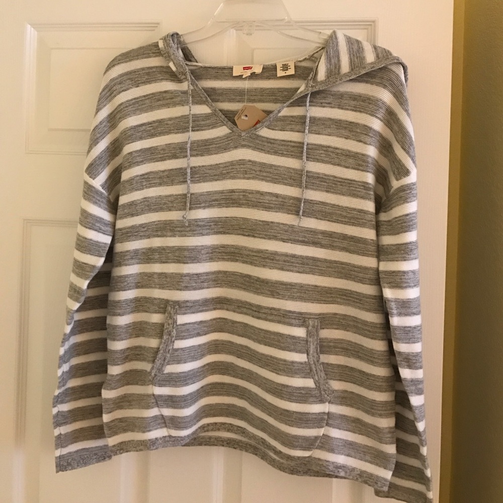 Levi's striped hoodie