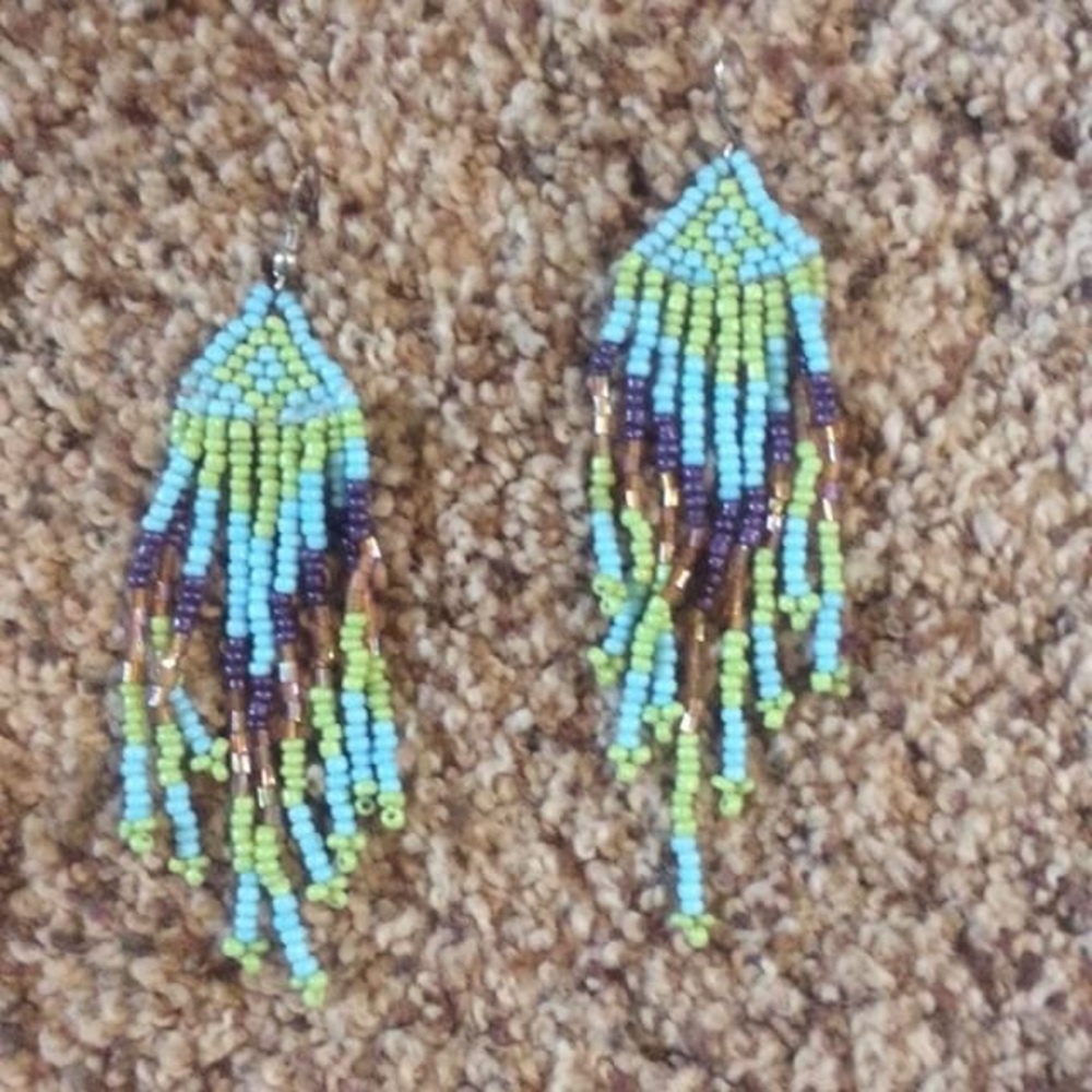 Boho Beaded Earrings