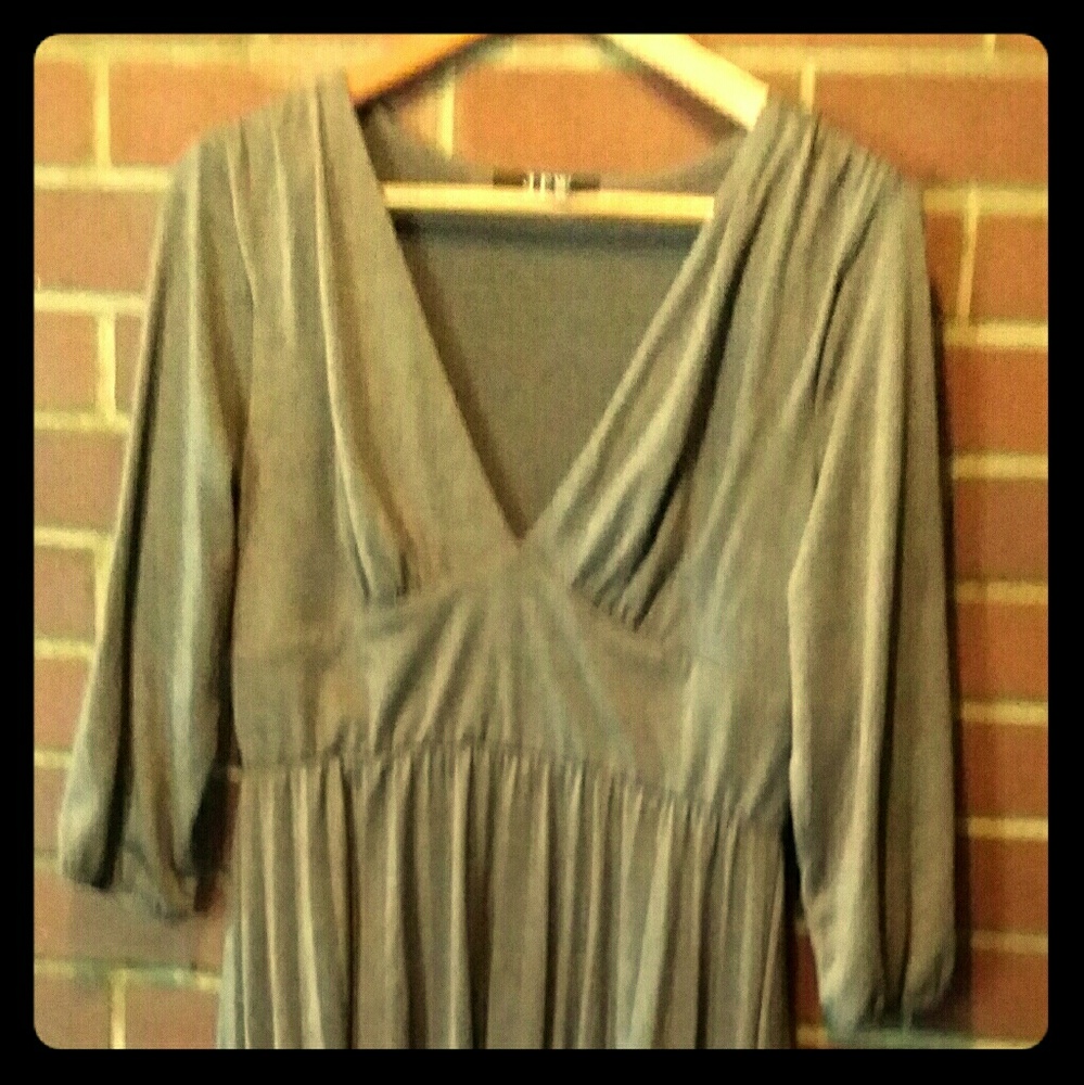 Light brown/tan soft cotton dress