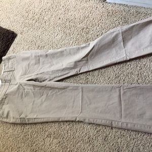 Khaki slacks
