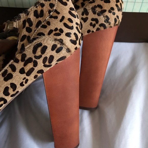 JEFFREY CAMPBELL FOXYWood Cheetah-Print Pony Hair - Picture 4 of 6