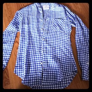 American Colors gingham riding top