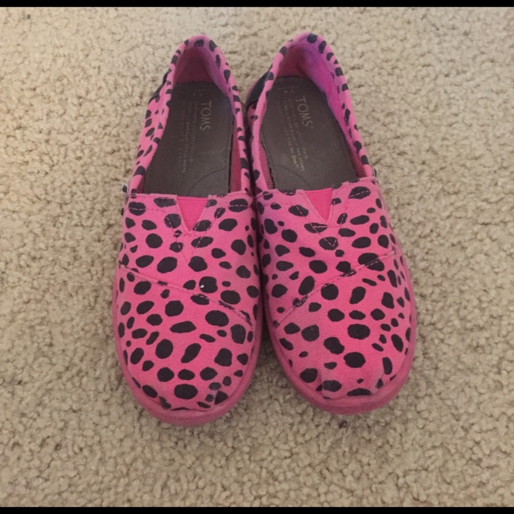 Cute girls tom shoes