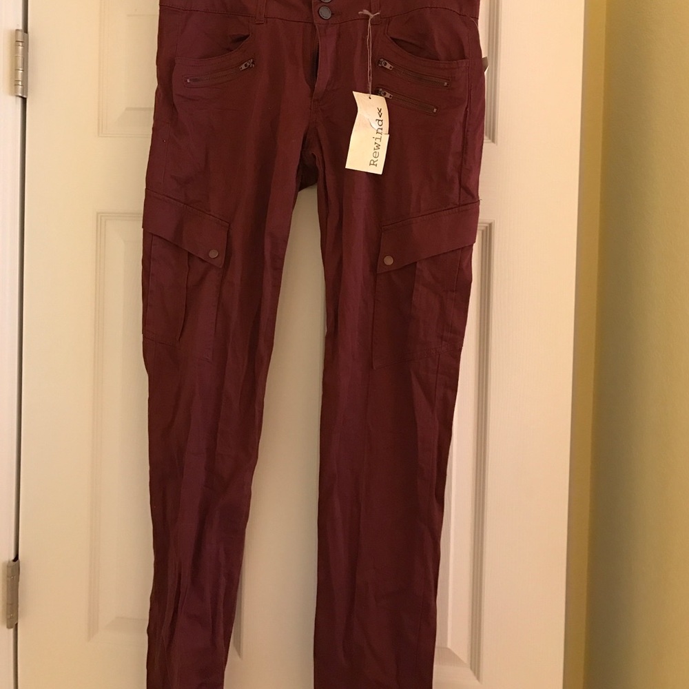 Maroon pants